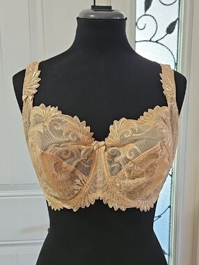 Empreinte Thalia Balconette Bra In Caramel 34G NWT